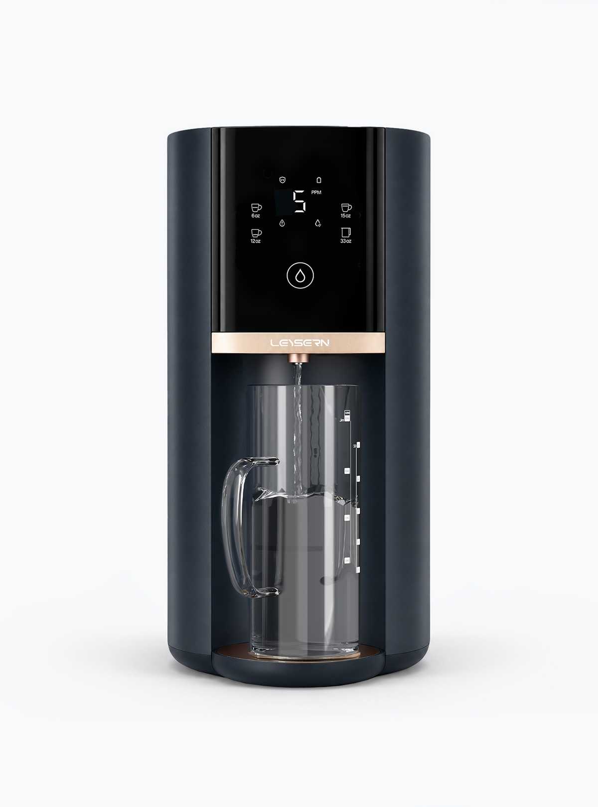 Leysern Room Temperature Countertop RO Water Filter - Water Pitcher