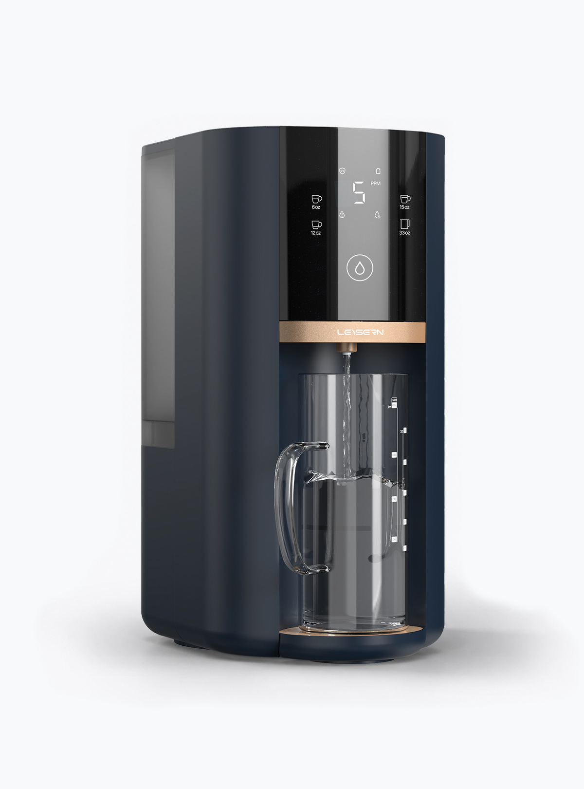 Leysern Room Temperature Countertop RO Water Filter - Water Pitcher